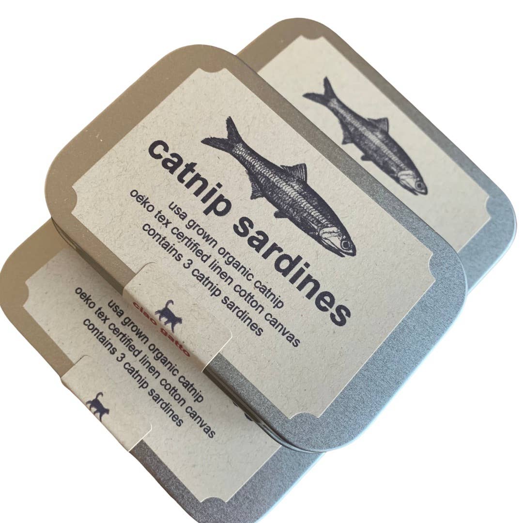 Ciao Gatto Cat Market - Organic Catnip Sardines